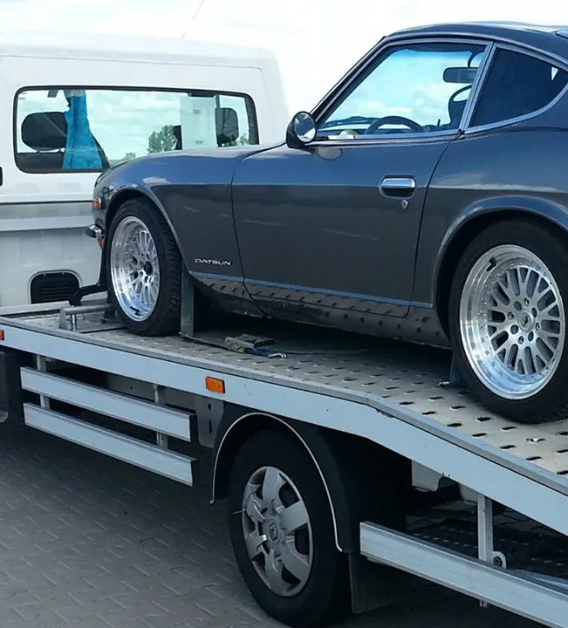 Towing a lowered car