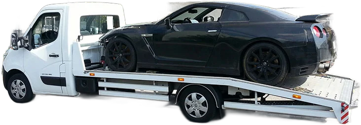 Abschleppdienst Marki, Abschleppwagen Compass mit Auto